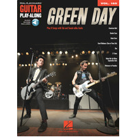 GREEN DAY Guitar Playalong with Online Media Access and TAB Volume 165