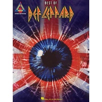 DEF LEPPARD THE BEST OF Guitar Recorded Versions NOTES & TAB