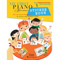 My First Piano Adventure Sticker Book by Nancy and Randall Faber