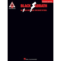 BLACK SABBATH WE SOLD OUR SOUL FOR ROCK N ROLL Guitar Recorded Versions NOTES & TAB