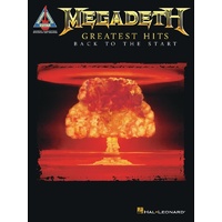 MEGADETH GREATEST HITS BACK TO THE START Guitar Recorded Versions NOTES & TAB