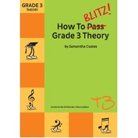BLITZ BOOKS HOW TO BLITZ GRADE 3 THEORY