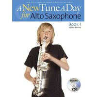 A NEW TUNE A DAY FOR ALTO SAXOPHONE Book 1 Book & CD