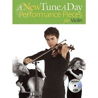  A NEW TUNE A DAY PERFORMANCES PIECES FOR VIOLIN Book & CD