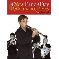 A NEW TUNE A DAY PERFORMANCE PIECES FOR CLARINET Book & CD