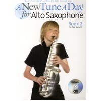 A NEW TUNE A DAY FOR ALTO SAXOPHONE Book 2 Book & CD
