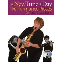 A NEW TUNE A DAY PERFORMANCE PIECES FOR TENOR SAXOPHONE Book & CD