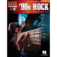 90S ROCK Bass Playalong Book Second Edition with Online Audio Access & TAB Volume 4