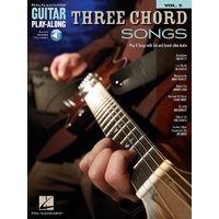 THREE CHORD SONGS Guitar Playalong with Online Audio Access and TAB Volume 5
