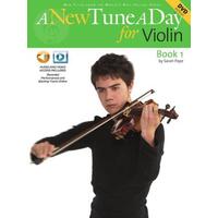 A NEW TUNE A DAY FOR VIOLIN Book 1 with Video & Online Access