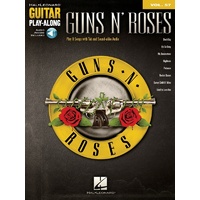 GUNS N ROSES Guitar Playalong Book with Online Audio Access and TAB Volume 75 