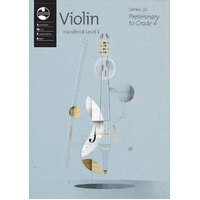 AMEB VIOLIN Series 10 Handbook Level 1 Preliminary to Grade 4