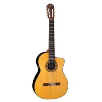 TAKAMINE TC132SC PRO 6 String Classical/Electric 4/4 Size Cutaway Guitar in Natural Gloss with Case
