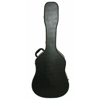 MBT Dreadnought Acoustic Guitar Wooden Case in Black MBTGW1