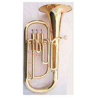 J MICHAEL TH650 B Flat Tenor Horn with Clear Lacquer Finish