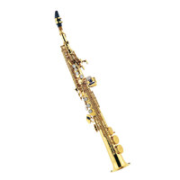 J MICHAEL SP650 B Flat Soprano Saxophone in Clear Lacquer with Case