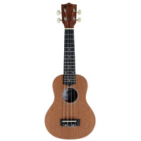 KEALOHA BU21 Soprano Ukulele in Dark Brown