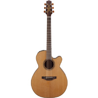 TAKAMINE PRO 3 P3NC 6 String Medium Jumbo/Electric Cutaway Guitar in Natural Satin