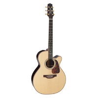 TAKAMINE PRO 7 P7NC 6 String Medium Jumbo/Electric Cutaway Guitar in Natural