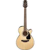 TAKAMINE GF30CE FXC 6 String Small Jumbo/Electric Cutaway Guitar in Natural
