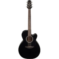 TAKAMINE GN30CE 6 String Medium Jumbo/Electric Cutaway Guitar in Black