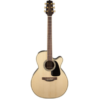 TAKAMINE GN51CE 6 String Medium Jumbo/Electric Cutaway Guitar in Natural