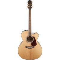 TAKAMINE GJ72CE 6 String Jumbo/Electric Cutaway Guitar in Natural