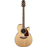 TAKAMINE GN71CE 6 String Medium Jumbo/Electric Cutaway Guitar in Natural