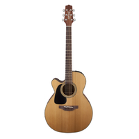 TAKAMINE PRO 1 6 String Left Hand Medium Jumbo Acoustic/Electric Guitar with Cutaway in Natural TP1NCLH