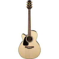 TAKAMINE GN51CELH 6 String Left Hand Medium Jumbo Acoustic/Electric Guitar with Cutaway in Natural TGN51CENATLH