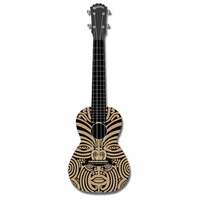 KEALOHA AUP24/17 Concert Ukulele with Face Art Pattern