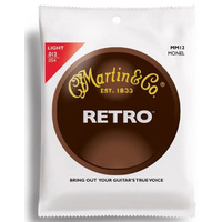 MARTIN MM12 RETRO Acoustic Guitar String Set 12-54 Light Monel