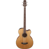 TAKAMINE GB30CE 4 String Medium Jumbo/Electric Cutaway Bass in Natural