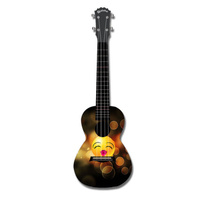 KEALOHA AUP24/45 Concert Ukulele with Lipstick Smiley Pattern