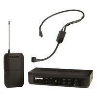 SHURE BLX14P31K14 Headworn Wireless Microphone System with PGA31 Headset - K14 Band