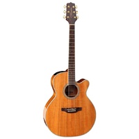 TAKAMINE GN77KCE 6 String Jumbo/Electric Cutaway Guitar in Natural