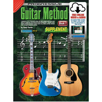 PROGRESSIVE GUITAR METHOD Book 1 Supplement Book with Online Video & Audio