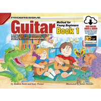 PROGRESSIVE GUITAR METHOD FOR YOUNG BEGINNERS Book 1 & Online Media