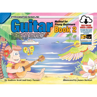 PROGRESSIVE GUITAR METHOD FOR YOUNG BEGINNERS Book 2 Book & Online Media