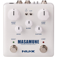 NUX VERDUGO Masamune Analog Compressor and Booster Pedal