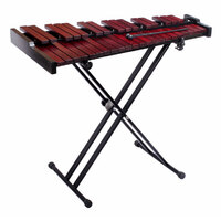 OPUS PERCUSSION 37-Note Rosewood Bar Xylophone with Stand and Carry Bag