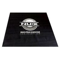 NUX 1300 X 1300 Electronic Drums Floor Mat In Black with NU-X Logo NXDRUMRUG