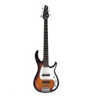 PEAVEY MILESTONE 5 String Electric Bass Guitar in Sunburst PVMILEST5SB