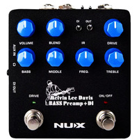 NUX NBP5 MELVIN LEE DAVIS SIGNATURE Bass DI Pre Amp Pedal