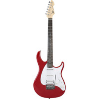 PEAVEY RAPTOR PLUS PVRAPPLUREDSSH 6 String Electric Guitar in Red