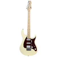PEAVEY RAPTOR PLUS PVRAPPLUIVRSSH 6 String Electric Guitar in Ivory