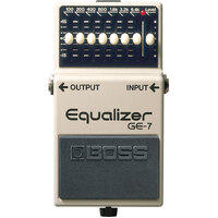BOSS GE-7  EQUALIZER 7 Band Effects Pedal 