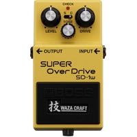 BOSS SD-1W SUPER OVERDRIVE WAZA CRAFT Effects Pedal  Special Edition