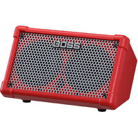 BOSS CUBEST2R CUBE STREET II 010 Watt Portable Stereo Amp with 2 X 6.5 Inch Speakers in Red