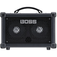 BOSS DCBLX DUAL CUBE 010 Watt Portable Bass Amp Combo with 2 X 5 Inch Speakers